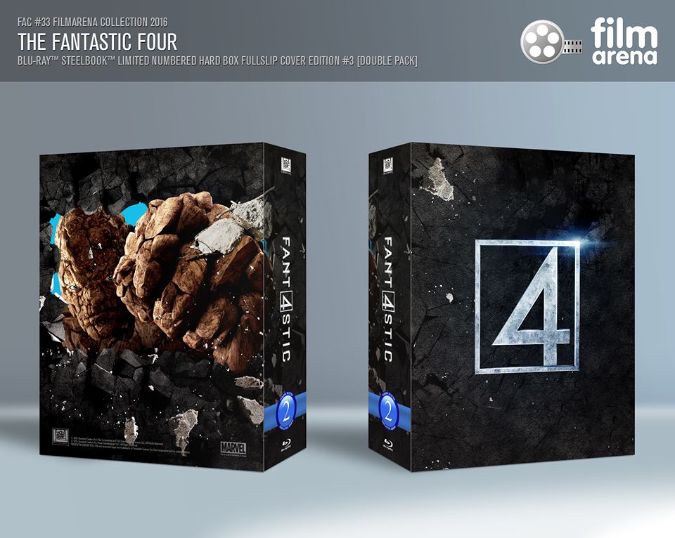 Fantastic Four 1-Click SteelBook (2015)(FAC#033)(Czech)