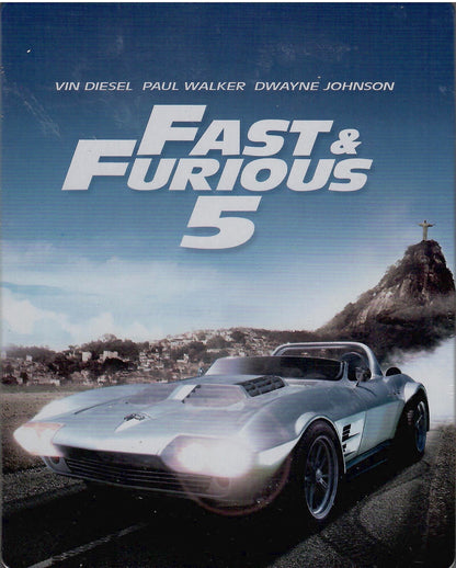 Fast and Furious 5 SteelBook (Fast Five)(2011)(Czech)