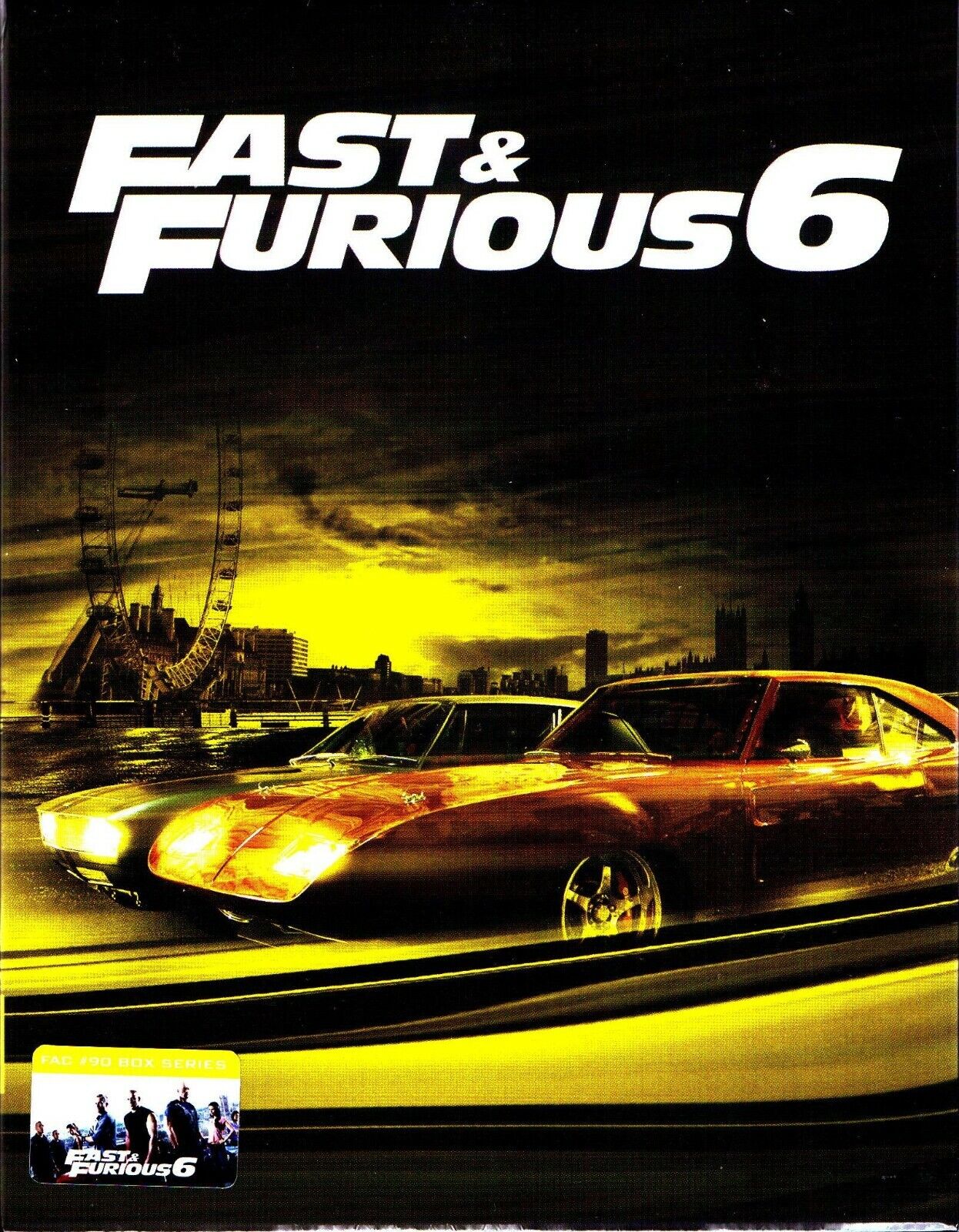 Fast and Furious 6 Full Slip SteelBook (2013)(FAC#90)(Czech)
