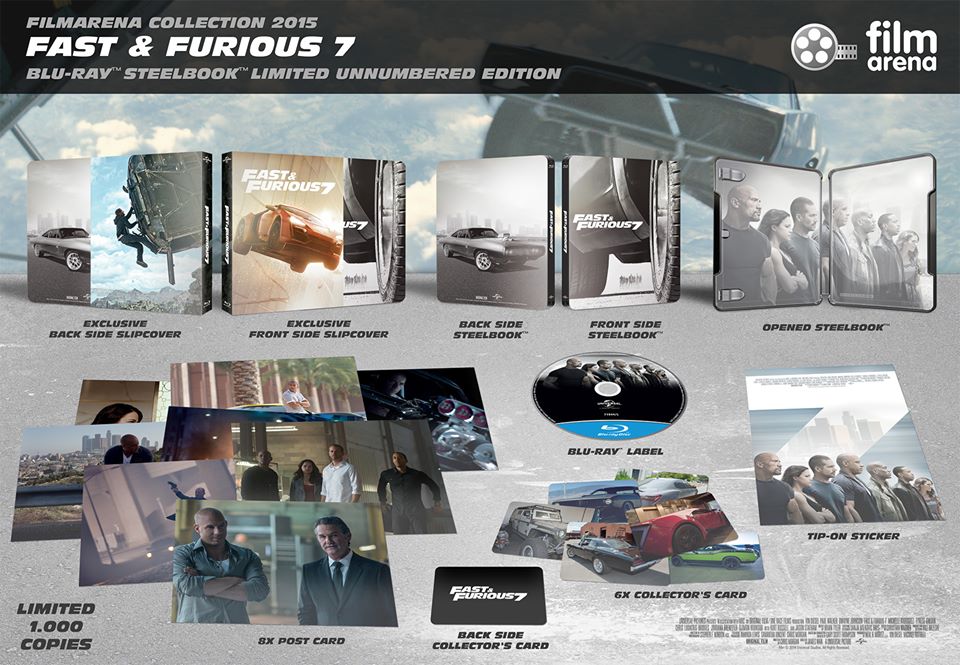 Fast & Furious 7 offers blu-ray steelbook