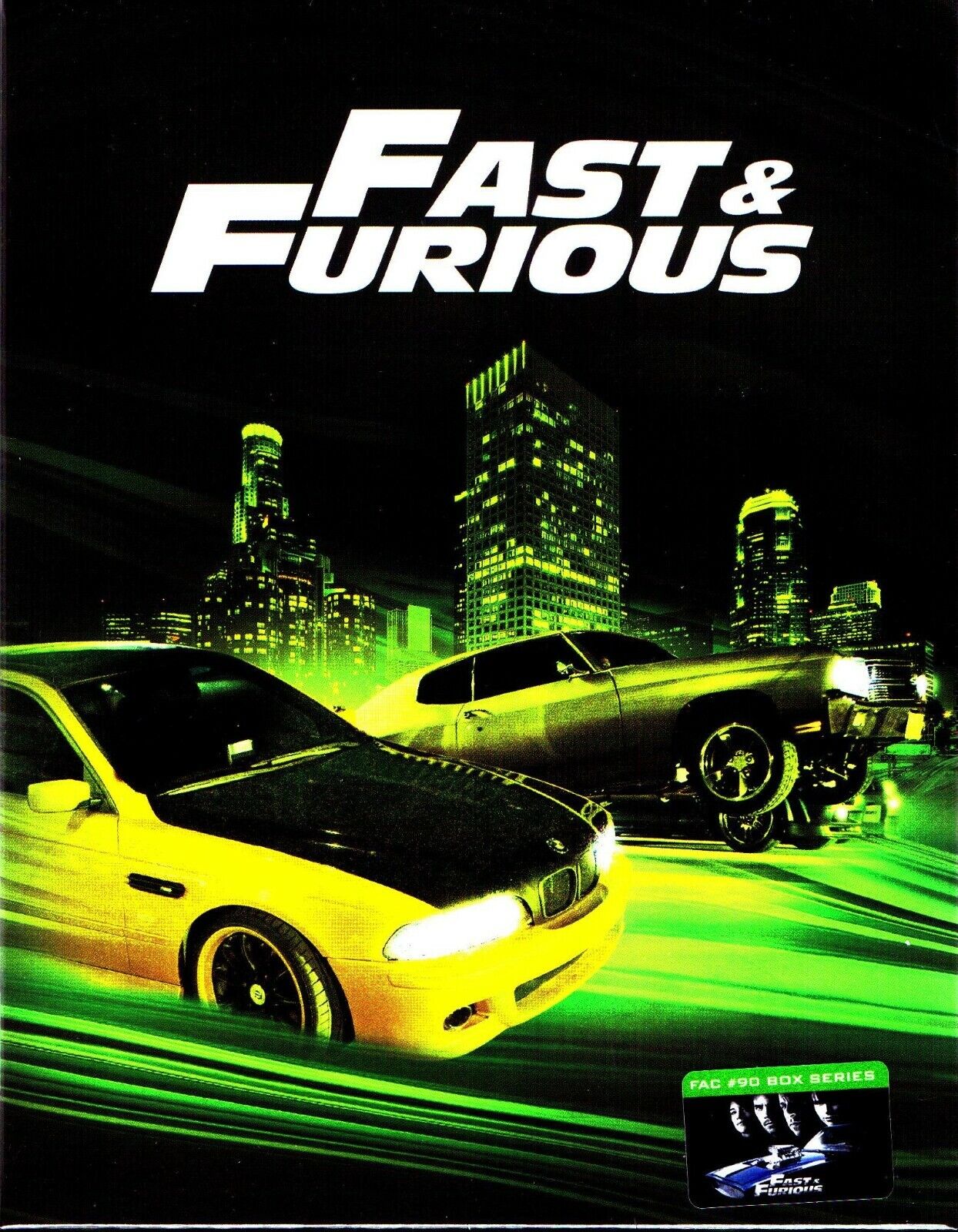 Fast and Furious Full Slip SteelBook (2009)(FAC#90)(Czech)
