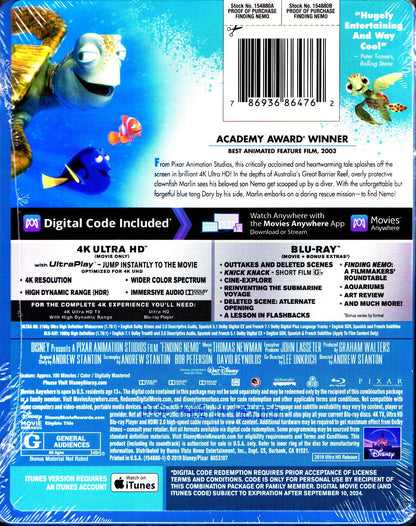 Finding Nemo 4K SteelBook (Exclusive)