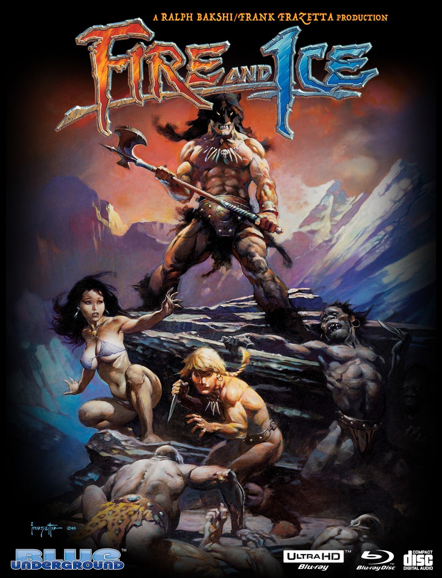 Fire and Ice 4K SteelBook (Exclusive)