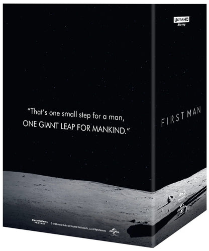 First Man 4K 1-Click SteelBook (2018)(ME#21)(Hong Kong)