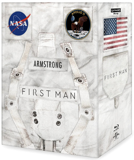 First Man 4K 1-Click SteelBook (2018)(ME#21)(Hong Kong)