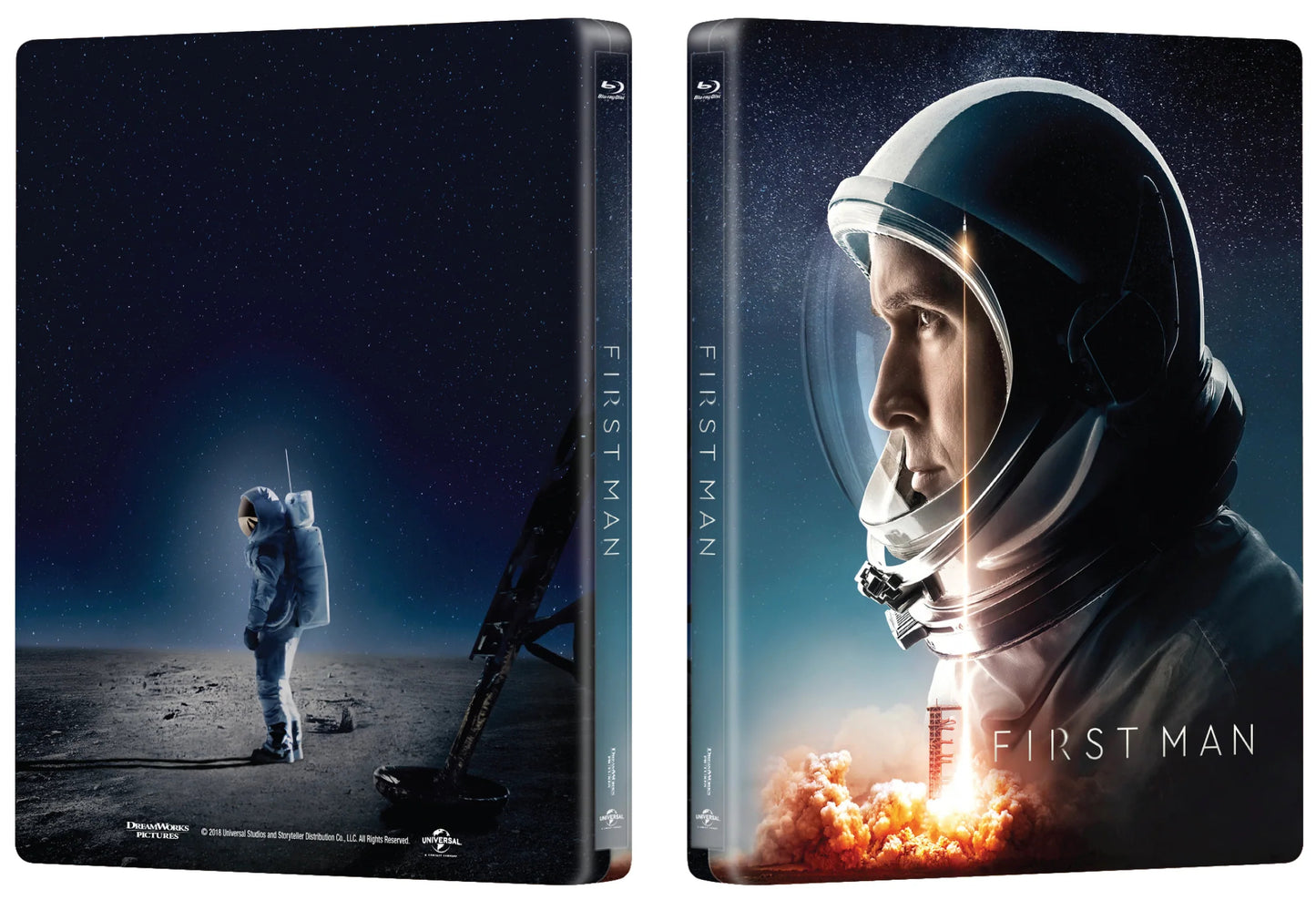 First Man 4K Full Slip A SteelBook (2018)(ME#21)(Hong Kong)