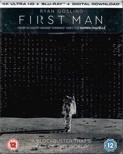 First Man 4K SteelBook (2018)(UK)