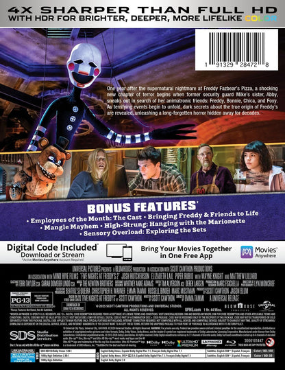 Five Nights at Freddy's 2 4K SteelBook (2025)