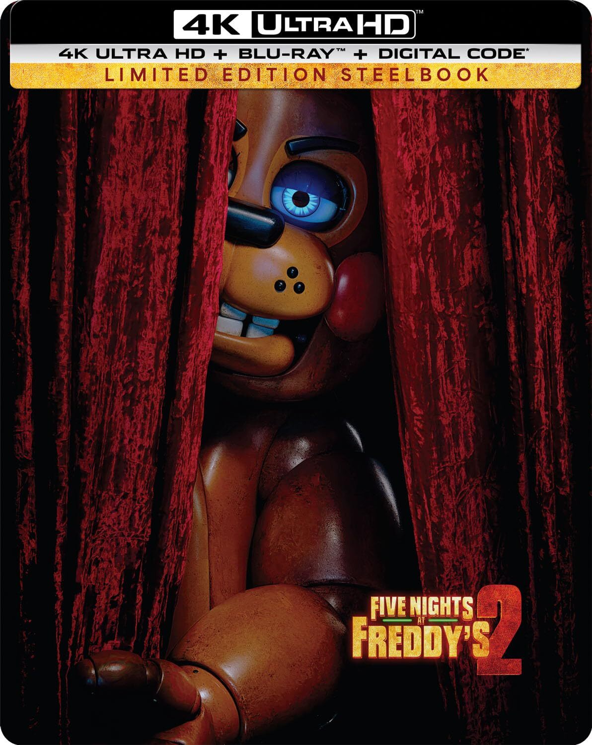 Five Nights at Freddy's 2 4K SteelBook (2025)