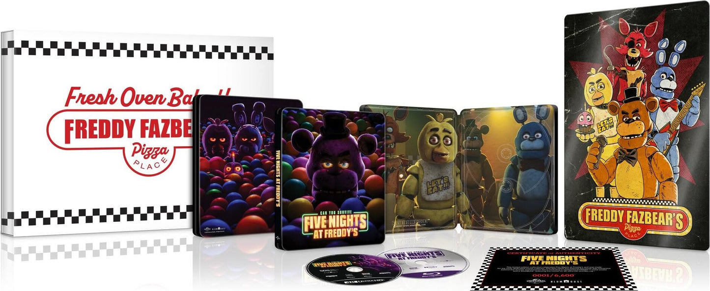Five Nights at Freddy's 4K SteelBook: Ultimate Collector's Edition (Exclusive)