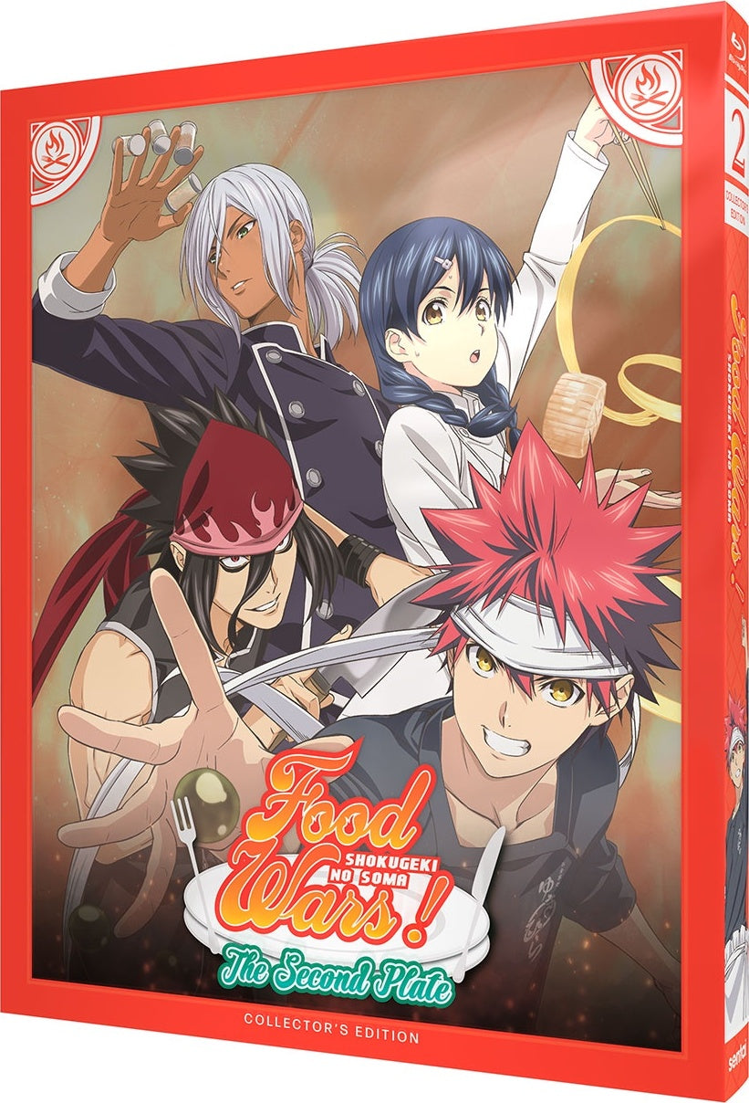 Food Wars! - Shokugeki no Soma: The Second Plate - Season 2 SteelBook