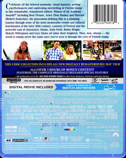 Forrest Gump 4K SteelBook (Exclusive)
