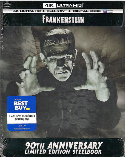 Frankenstein 4K SteelBook (1931)(Exclusive)