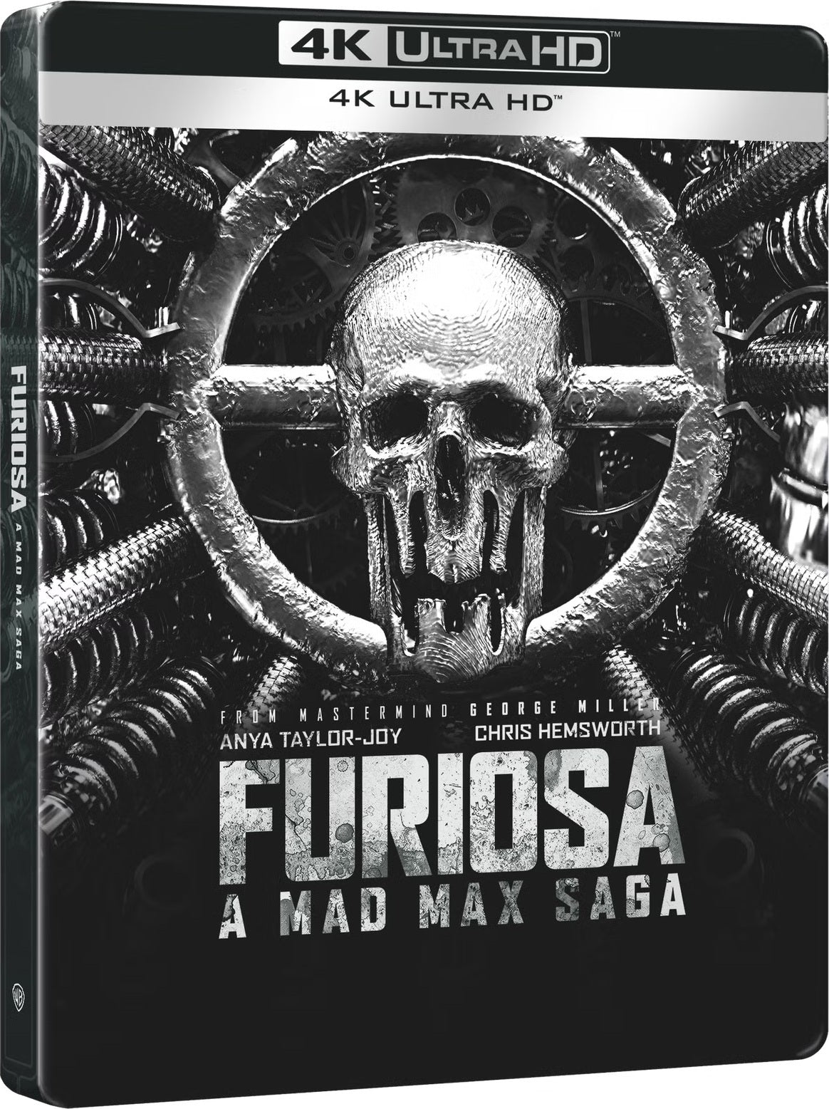 Furiosa: A Mad Max Saga 4K SteelBook - Black and Chrome Edition (Exclusive)(UK)