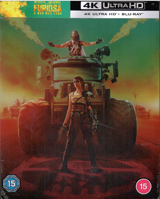 Furiosa: A Mad Max Saga 4K SteelBook (Empire Version)(UK)