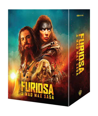 Furiosa: A Mad Max Saga 4K 1-Click SteelBook - Black and Chrome Edition (ME#75)(Hong Kong)