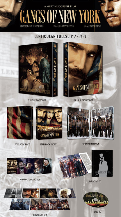 Gangs of New York 1-Click SteelBook (NE#24)(Korea)