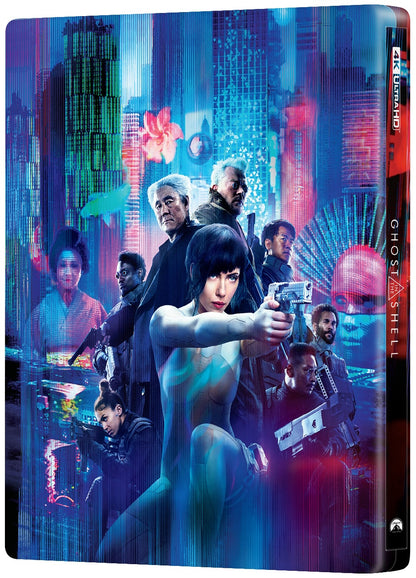 [Pre-Order] Ghost in the Shell 4K Full Slip SteelBook (2017)(ME#95)(Hong Kong)