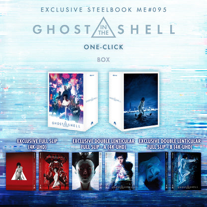 [Pre-Order] Ghost in the Shell 4K 1-Click SteelBook (2017)(ME#95)(Hong Kong)