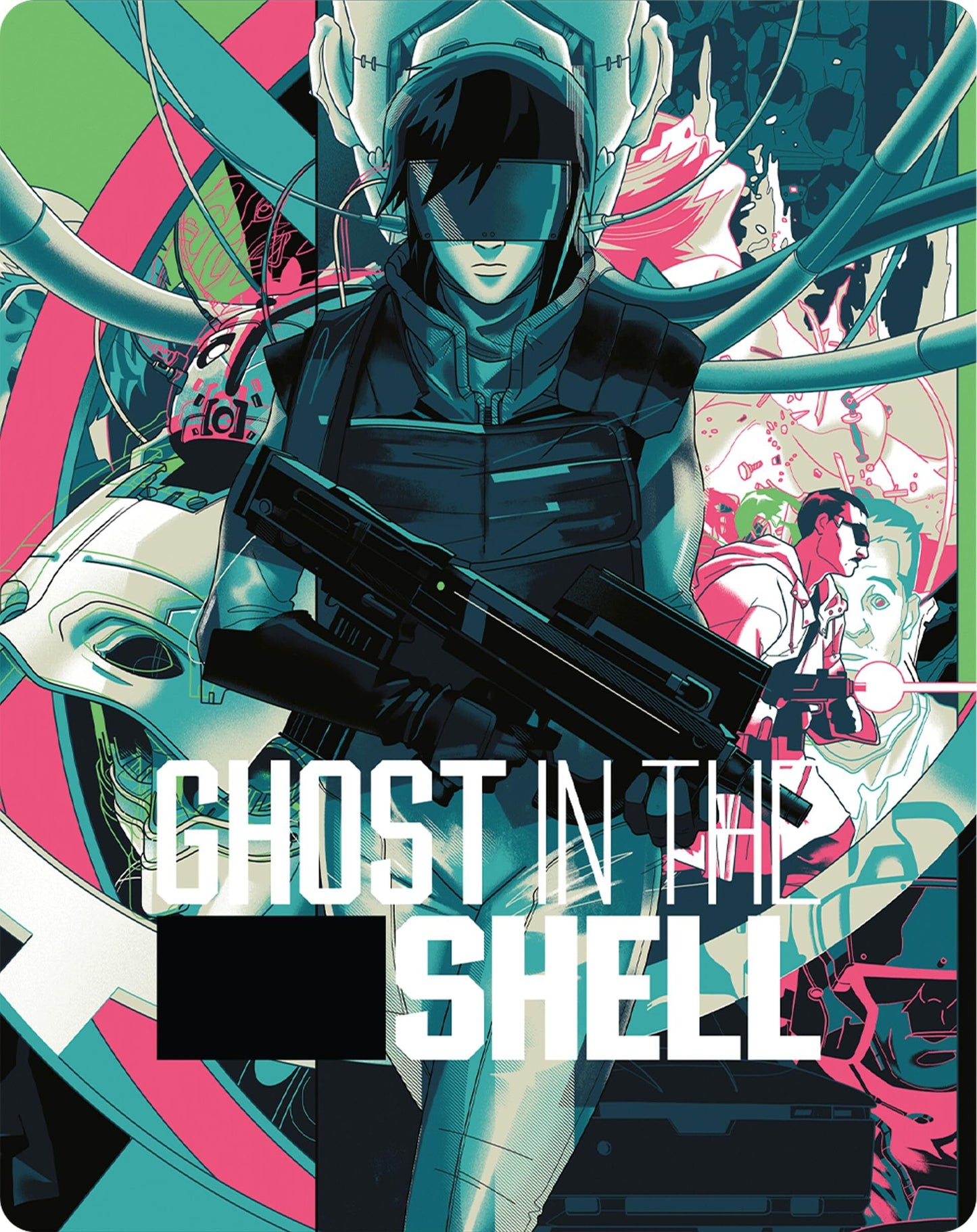 Ghost in the Shell 4K SteelBook: Kuro Black Edition (1995)(UK)