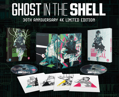 Ghost in the Shell 4K SteelBook: Kuro Black Edition (1995)(UK)