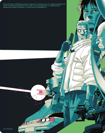 Ghost in the Shell 4K SteelBook: Shiro White Edition (1995)(UK)