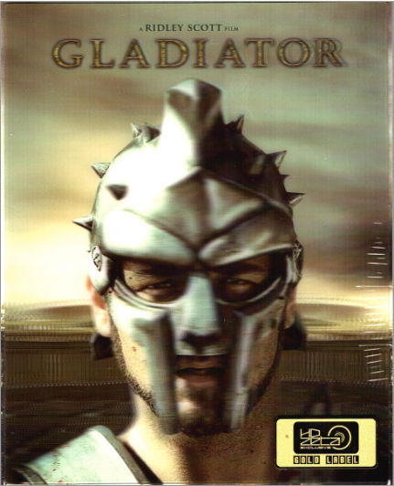 Gladiator 4K Lenticular 1-Click HDZeta SteelBook (China)