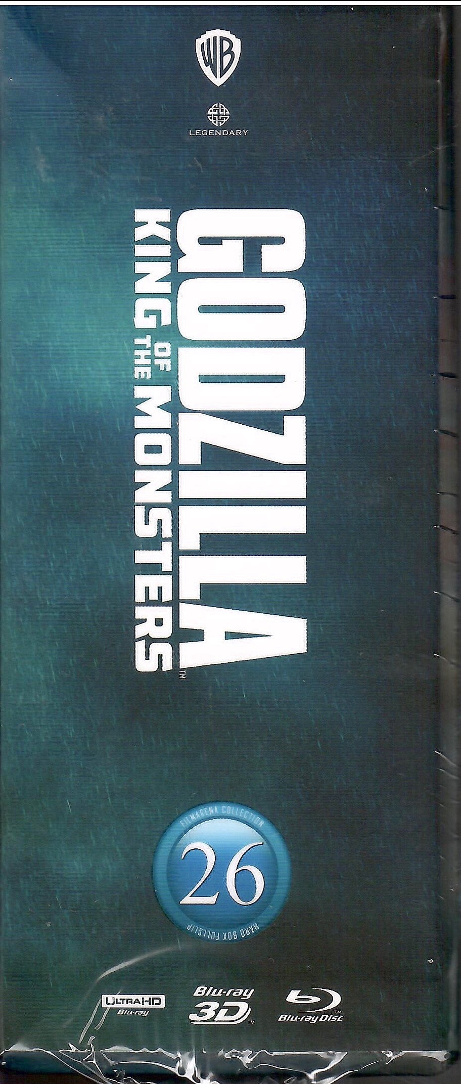 Godzilla: King of the Monsters 3D & 4K XL 1-Click SteelBook (FAC #146)(Czech)