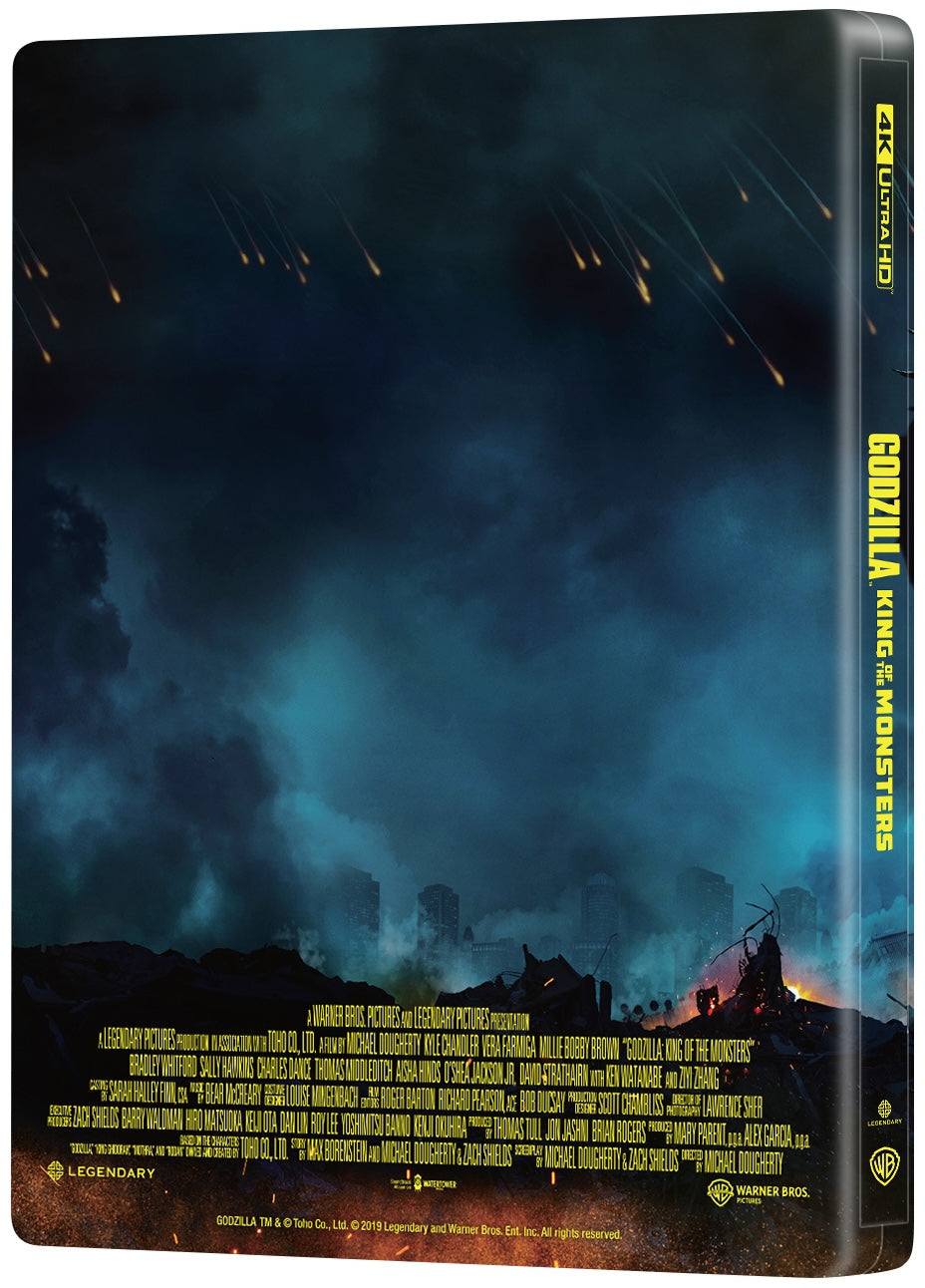 Godzilla: King of the Monsters 4K Double Lenticular B SteelBook (ME#44)(Hong Kong)