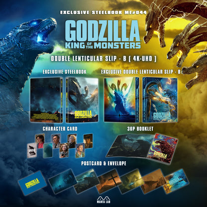 Godzilla: King of the Monsters 4K 1-Click SteelBook (ME#44)(Hong Kong)