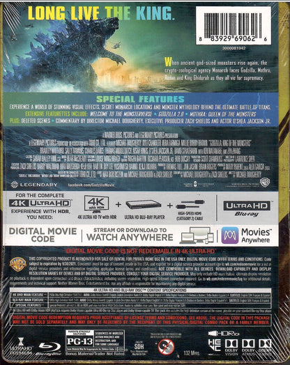 Godzilla: King of the Monsters 4K SteelBook (Exclusive)