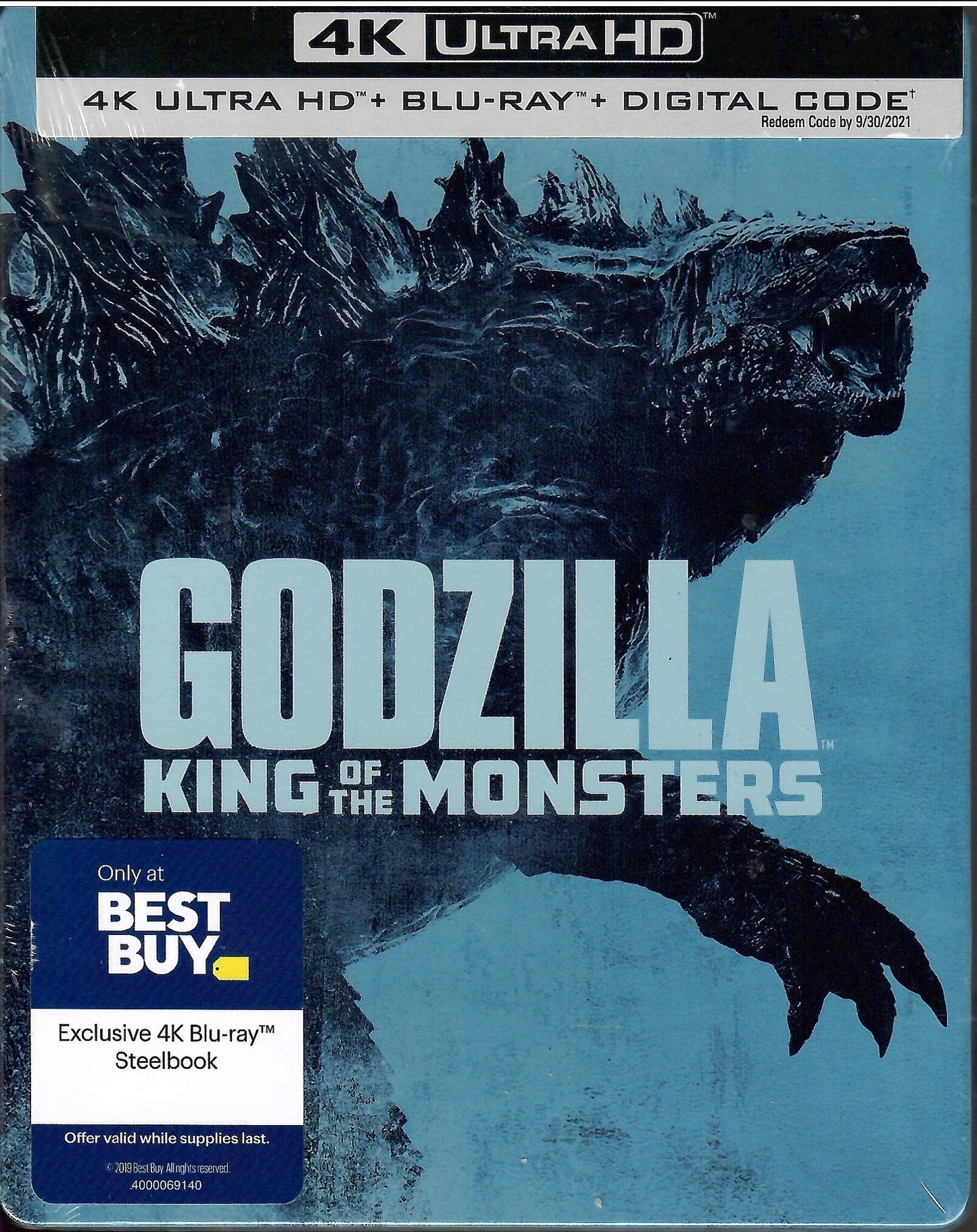 Godzilla: King of the Monsters 4K SteelBook (Exclusive)