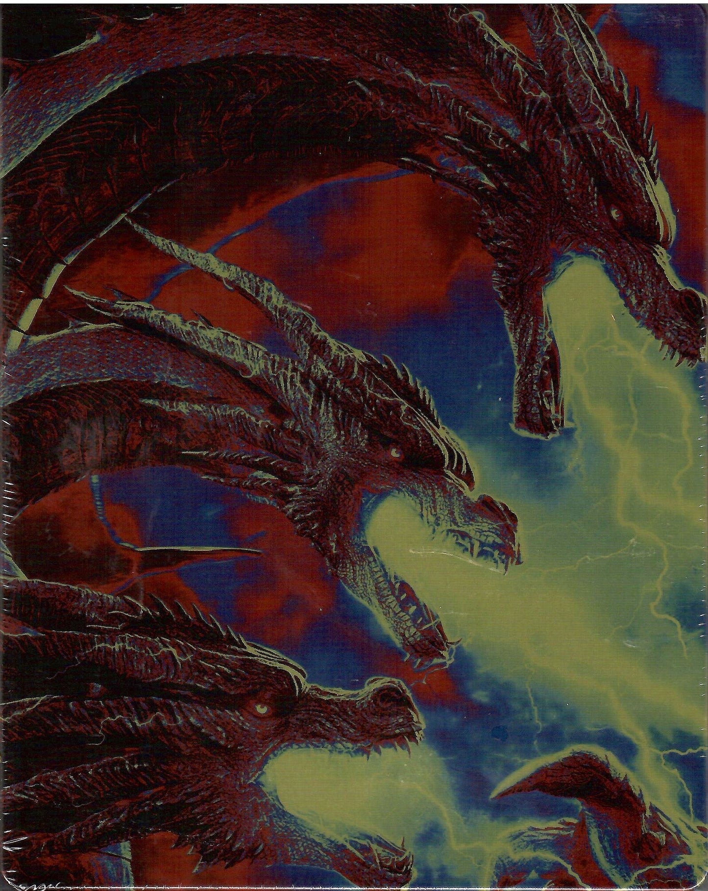 Godzilla: King of the Monsters 4K XL Full Slip SteelBook (FAC #146)(Czech)