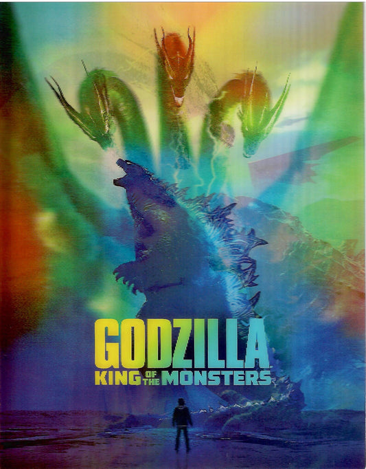 Godzilla: King of the Monsters Lenticular Sticker Version A For SteelBook (FAC#146)(Czech)