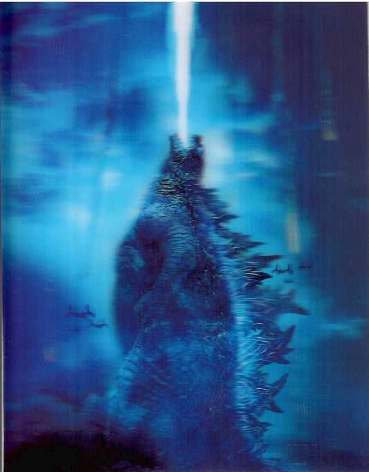 Godzilla: King of the Monsters Lenticular Sticker Version B For SteelBook (FAC#146)(Czech)