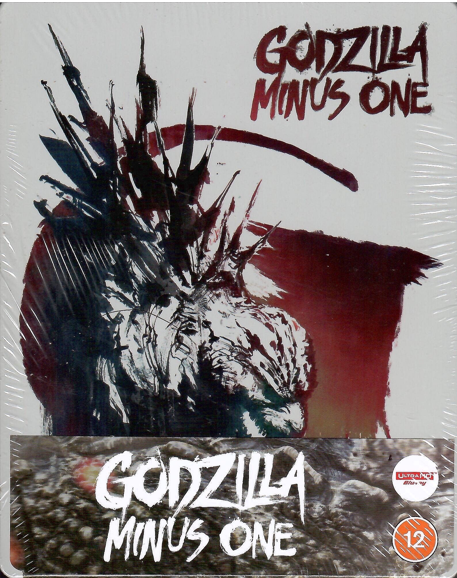 Godzilla Bluray Zavvi Steelbook UK RARE high quality HTF OOP SHIPS IN BOX Wt Protector!