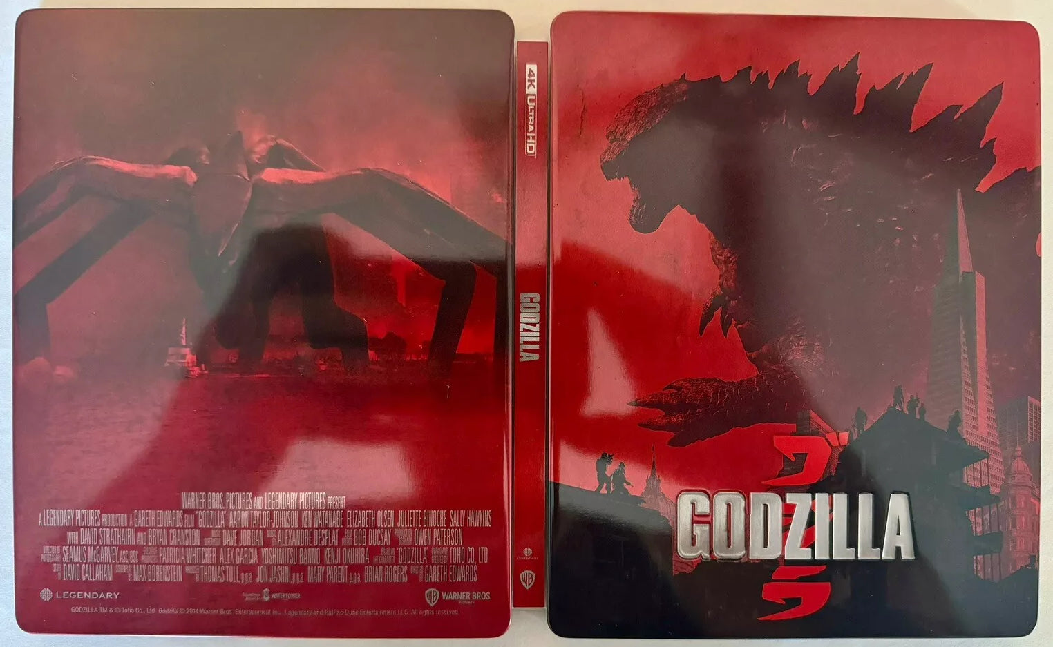 Godzilla (2014) Blufans Full 2024 Slip Steelbook