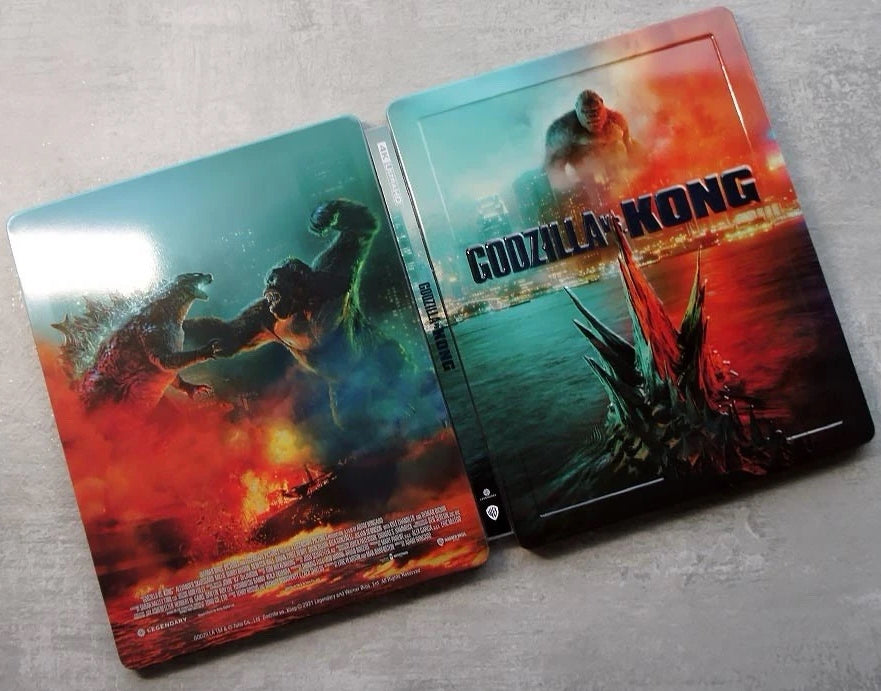 Godzilla Vs. Kong 4K Full Slip SteelBook (2021)(ME#41)(Hong Kong)