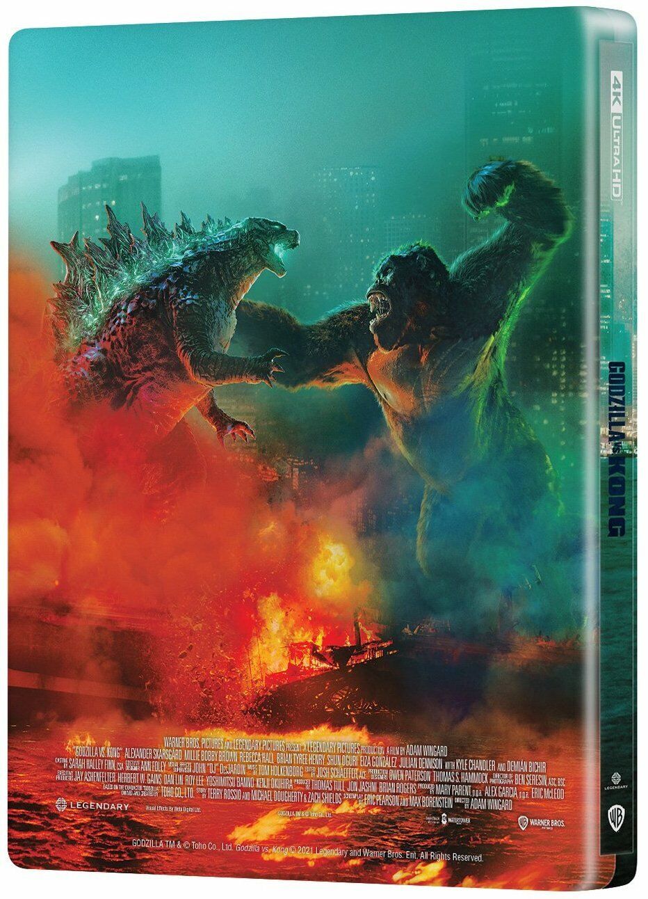 Godzilla Vs. Kong 4K Lenticular SteelBook (2021)(ME#41)(Hong Kong)