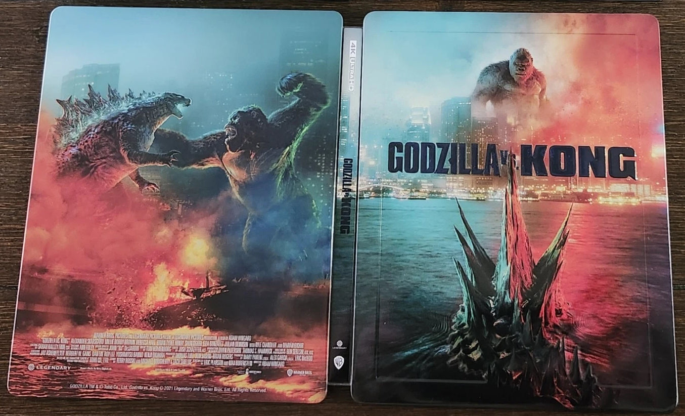 Godzilla Vs. Kong 4K Lenticular SteelBook (2021)(ME#41)(Hong Kong)
