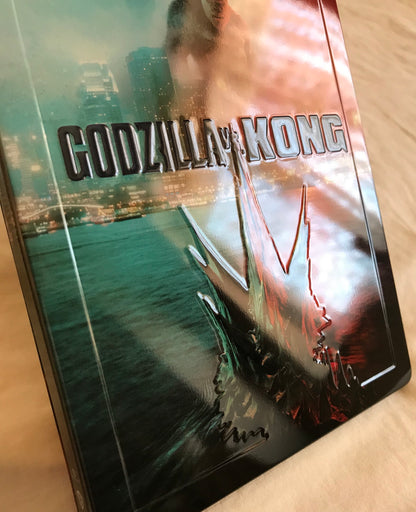 Godzilla Vs. Kong 4K Lenticular SteelBook (2021)(ME#41)(Hong Kong)