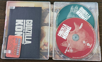 Godzilla Vs. Kong 4K Lenticular SteelBook (2021)(ME#41)(Hong Kong)