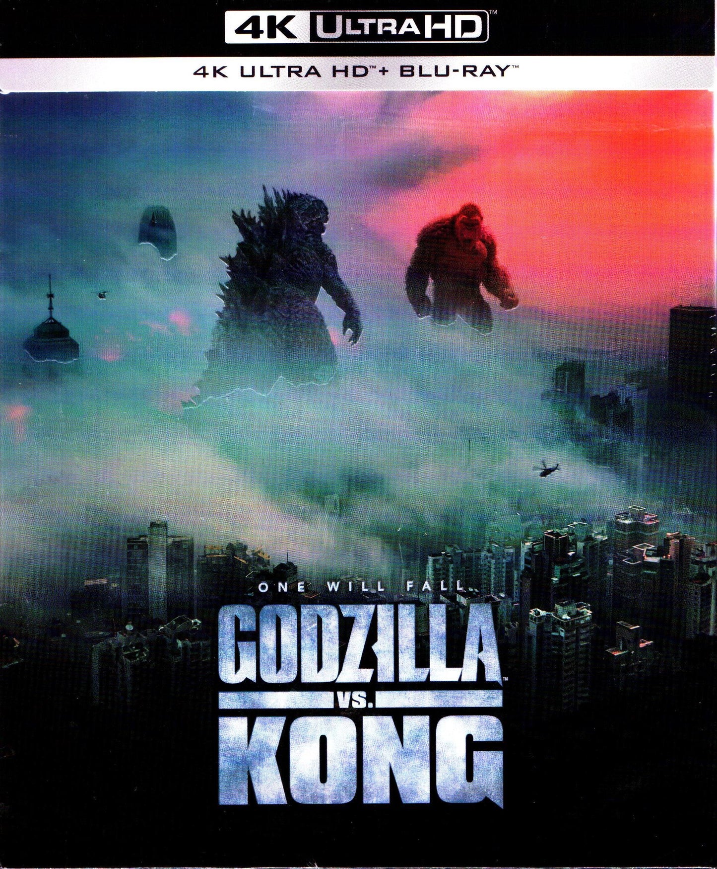 Godzilla vs Kong 4K 1-Click SteelBook (2021)(ME#41)(Hong Kong)(EMPTY)(Slip Box)