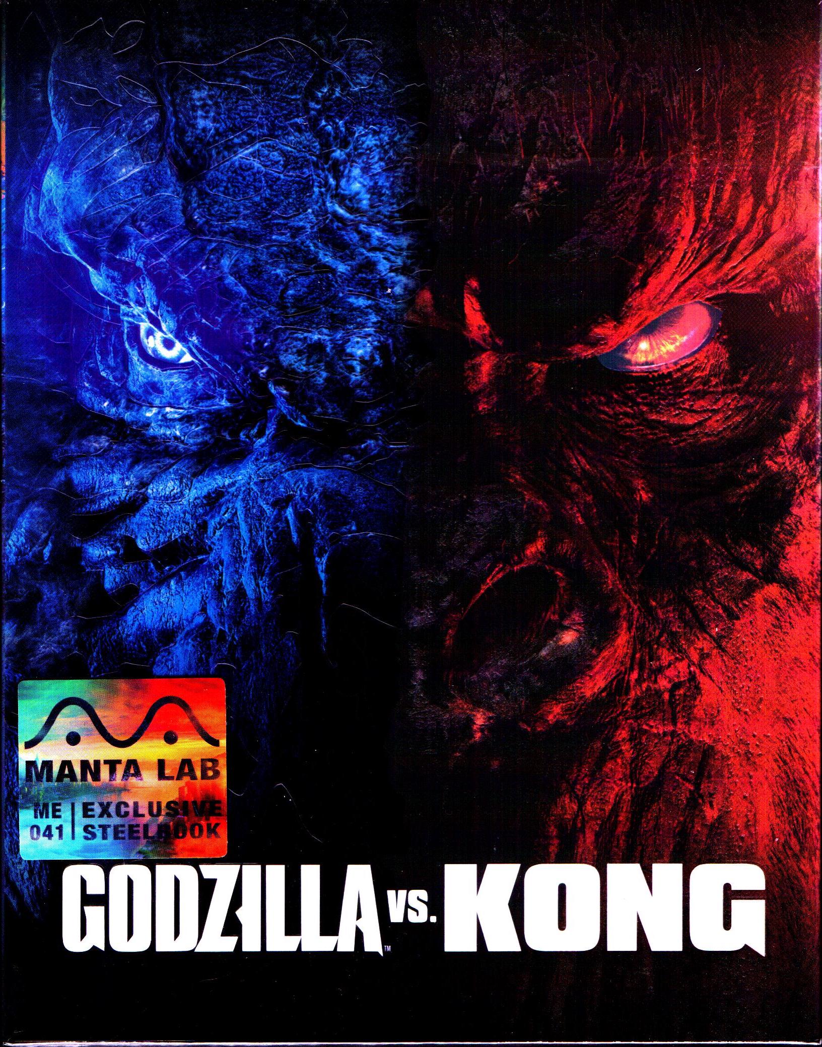 Godzilla Vs. Kong outlet Single Lenti Steelbook (Manta Lab) (4K UHD BLU-RAY)