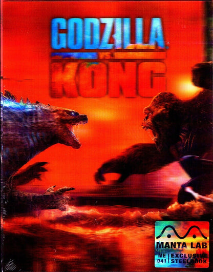 Godzilla Vs. Kong 4K 1-Click SteelBook (2021)(ME#41)(Hong Kong)