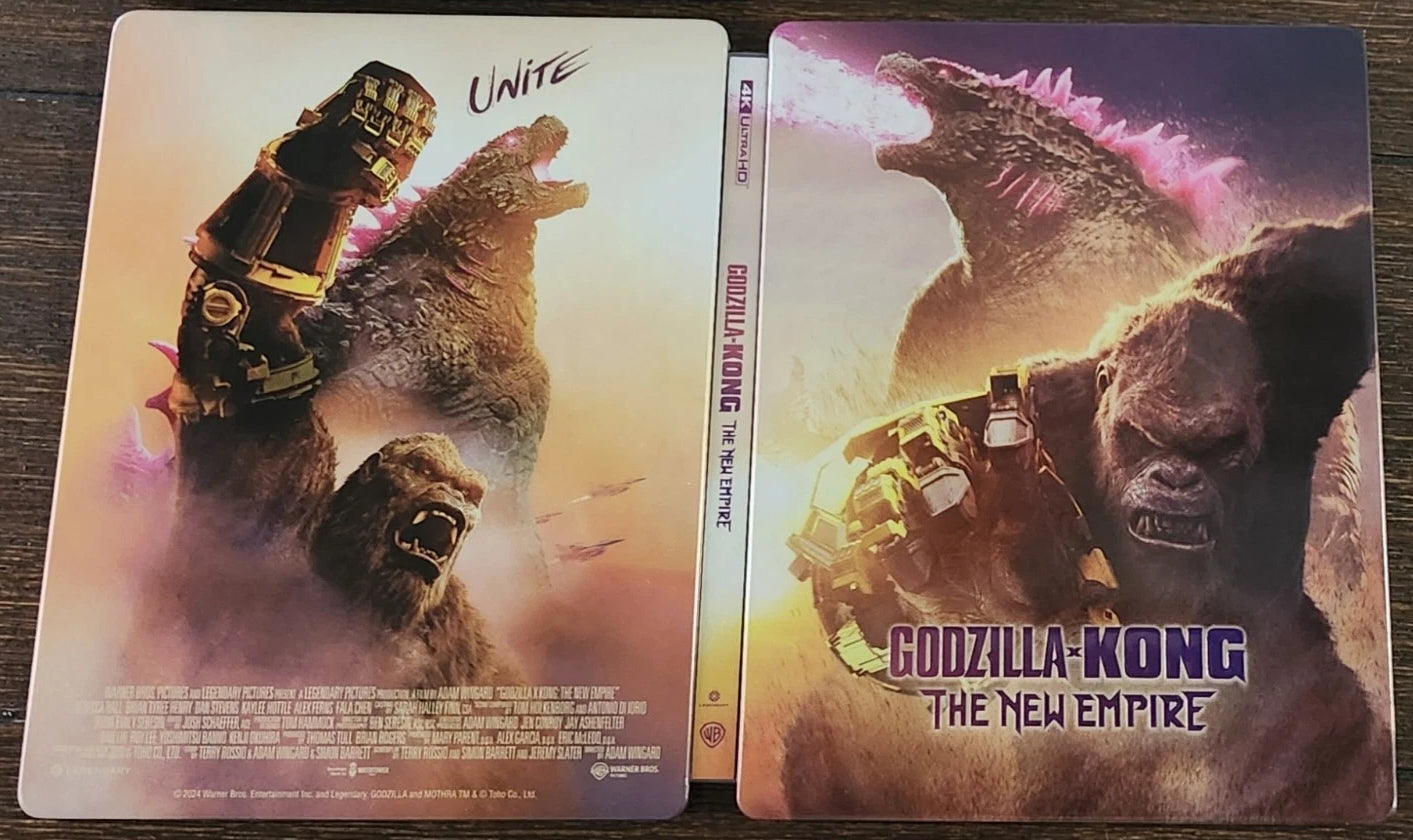 Godzilla X Kong: The New Empire 4K 1-Click SteelBook (ME#73)(Hong Kong)