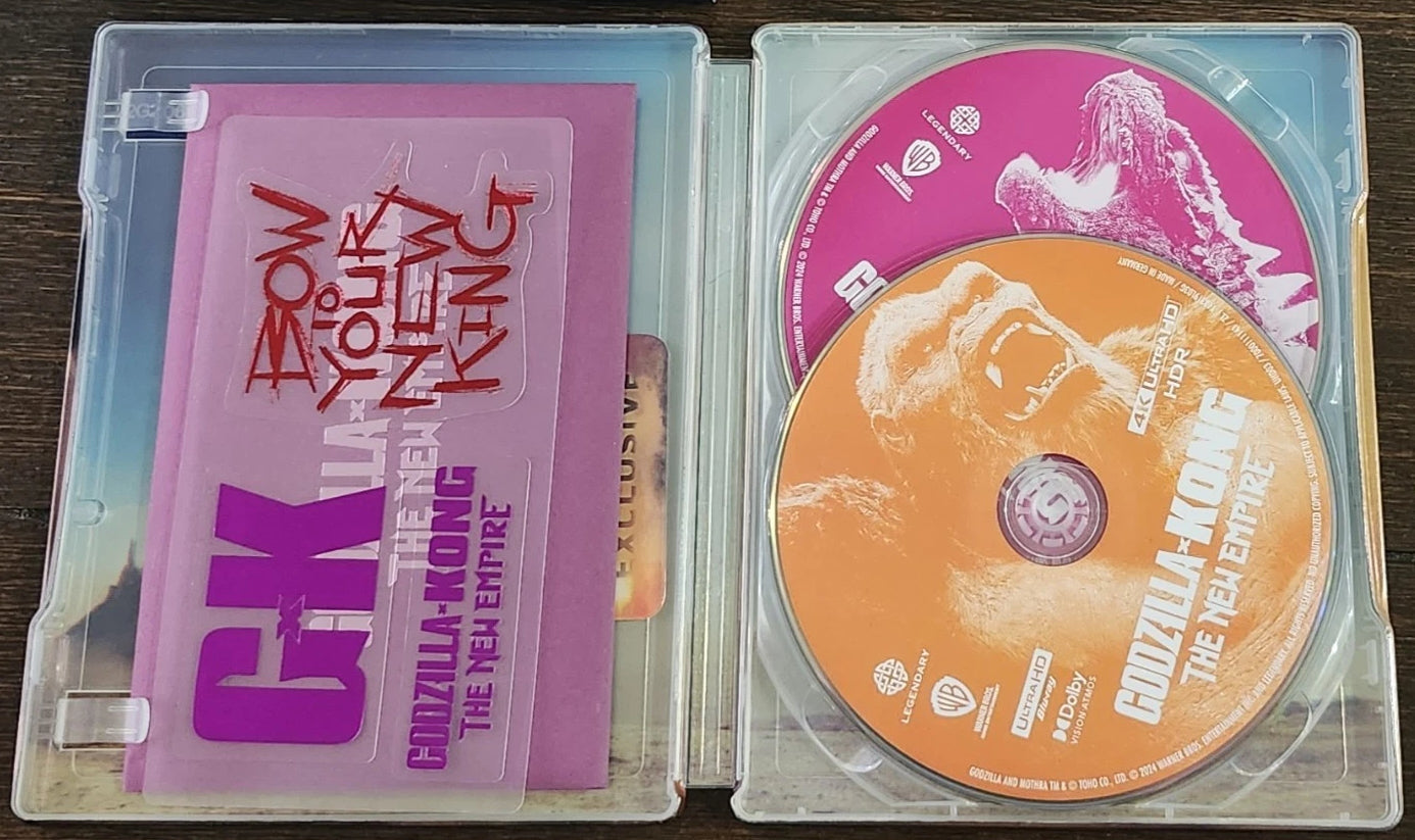 Godzilla X Kong: The New Empire 4K 1-Click SteelBook (ME#73)(Hong Kong)
