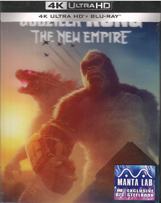 Godzilla X Kong: The New Empire 4K Double Lenticular A SteelBook (ME#73)(Hong Kong)