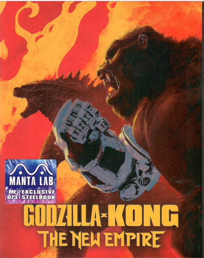 Godzilla X Kong: The New Empire 4K Full Slip SteelBook (ME#73)(Hong Kong)