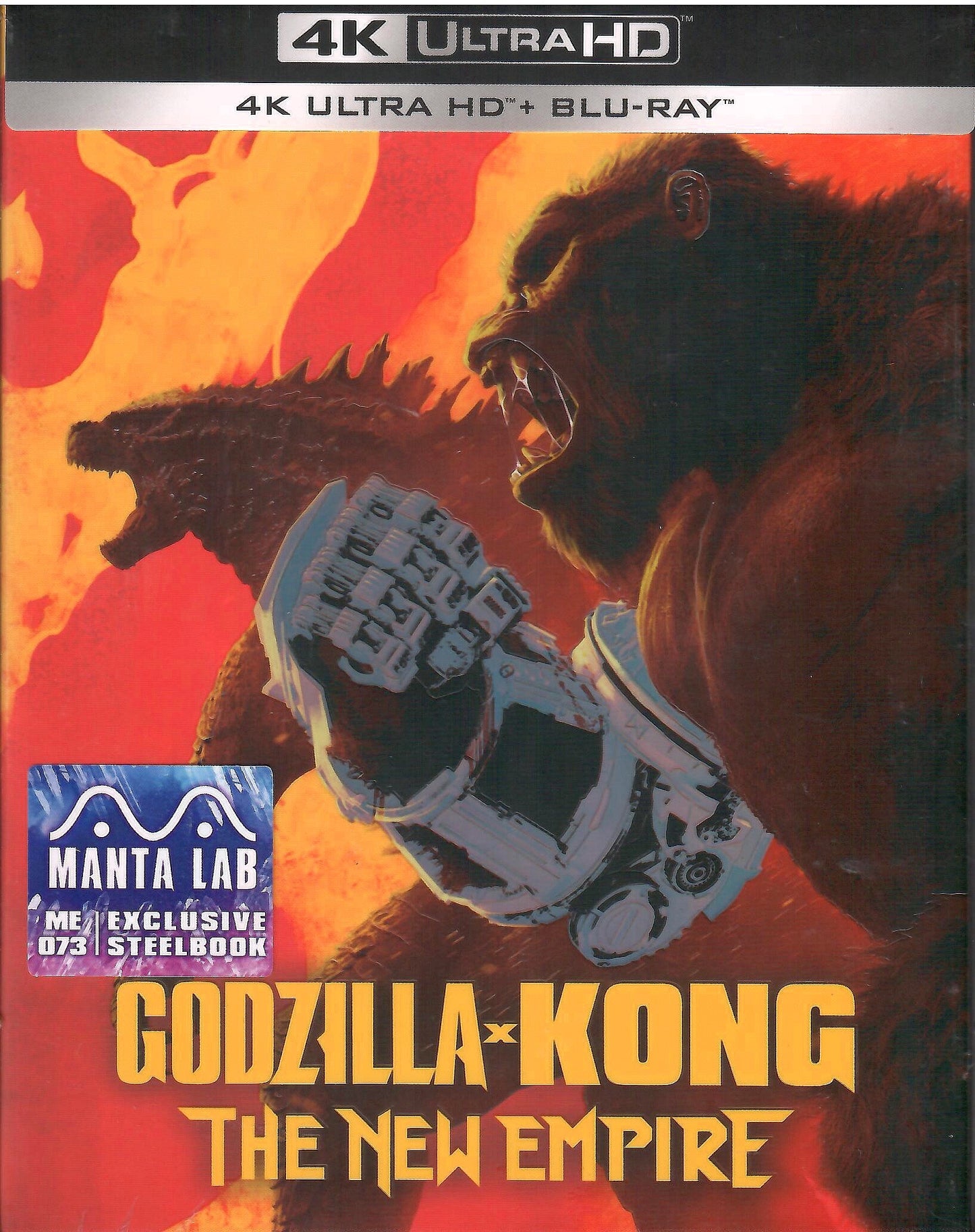 Godzilla X Kong: The New Empire 4K Full Slip SteelBook (ME#73)(Hong Kong)